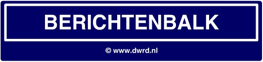 Gratis Berichtenbalk 